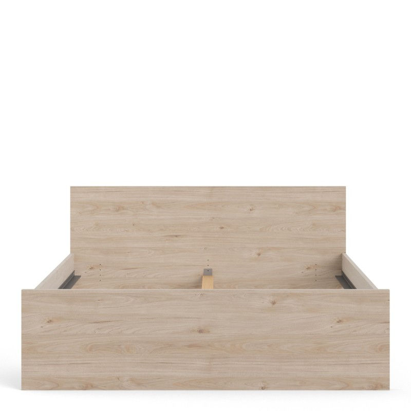 Thumbnail: Naia Euro King Bed (160x200) Jackson Hickory Oak structure