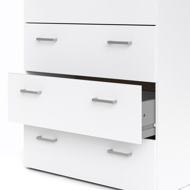 Thumbnail: Space Chest of 5 Drawers in White