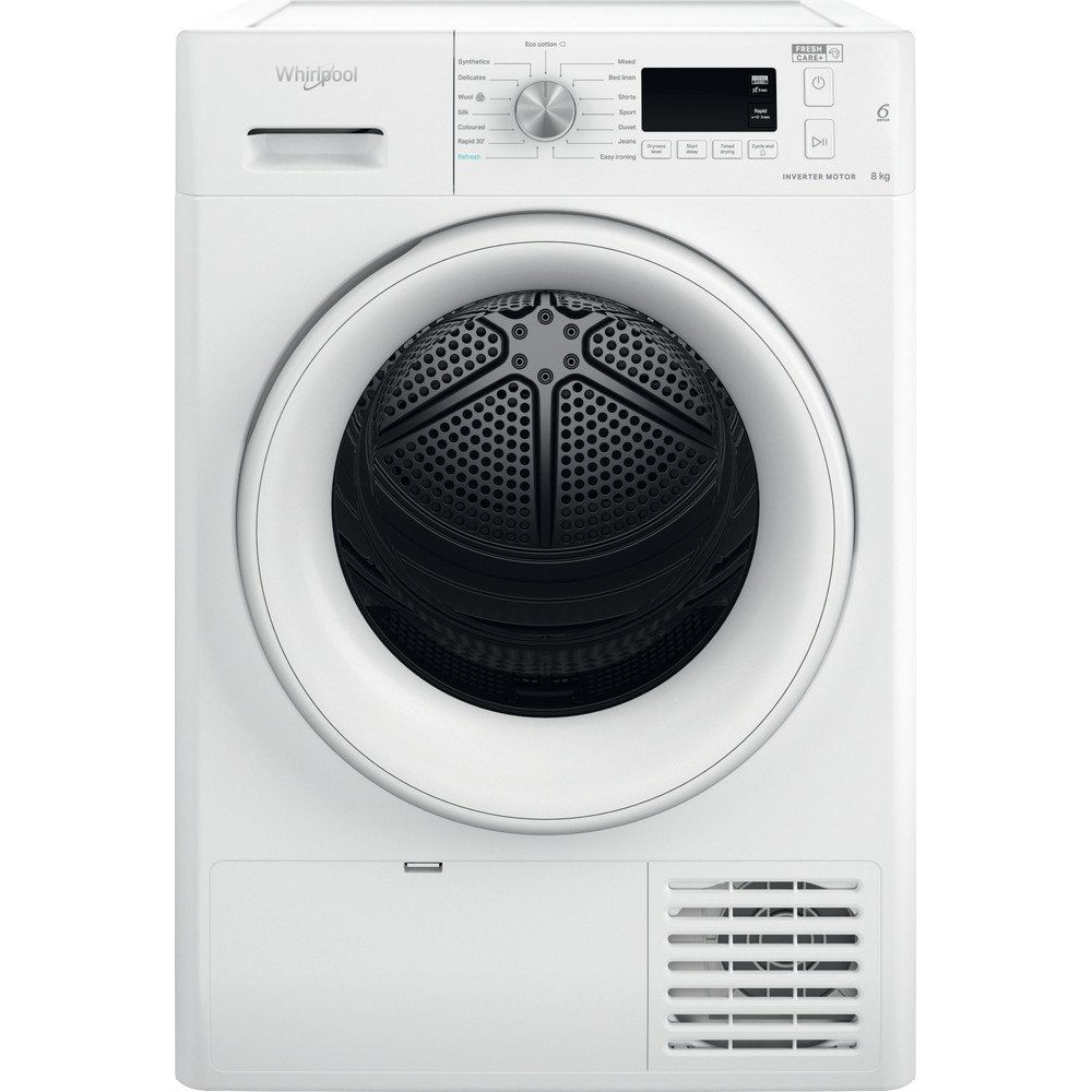 Whirlpool FFT M11 8X2 UK Condenser Dryer with Heat Pump Technology