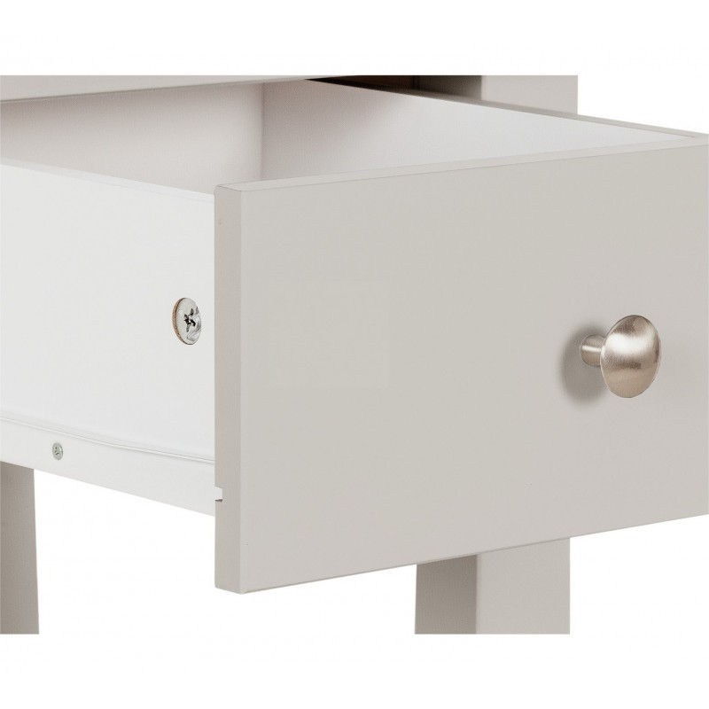 Thumbnail: Florence 3 drawer Dressing Table in Soft Grey