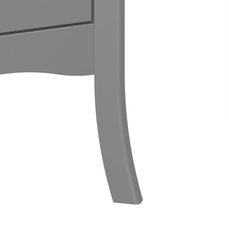 Thumbnail: Baroque 3 Door 2 Drawer Wardrobe Grey