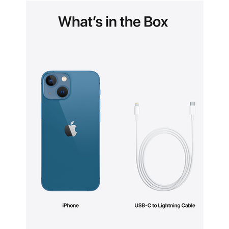Thumbnail: Apple iPhone 13 Blue 6.1" 128GB 5G Unlocked