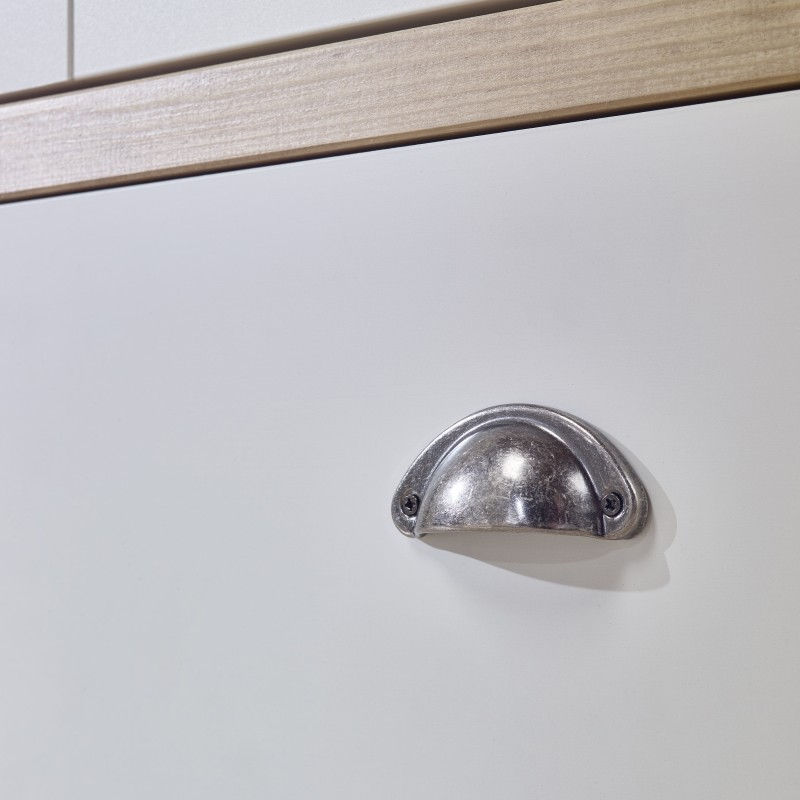 Thumbnail: Sandringham 4 + 6 Drawer Sideboard White & Pine