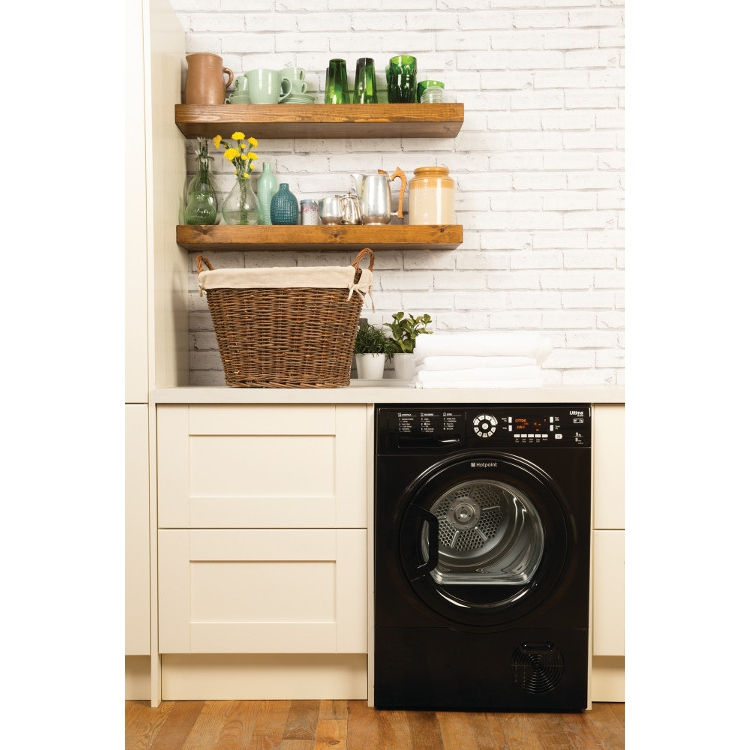 Thumbnail: Hotpoint SUTCD 97B 6KM (UK) Condenser Dryer