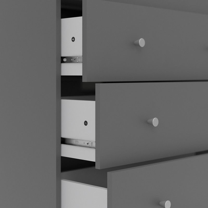 Thumbnail: May Chest of 5 Drawers in Grey