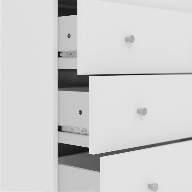 Thumbnail: May Chest of 5 Drawers in White
