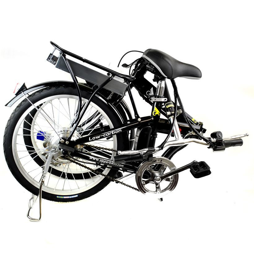 Thumbnail: Z2 Compact Folding Electric Bike 20" - Onyx Black
