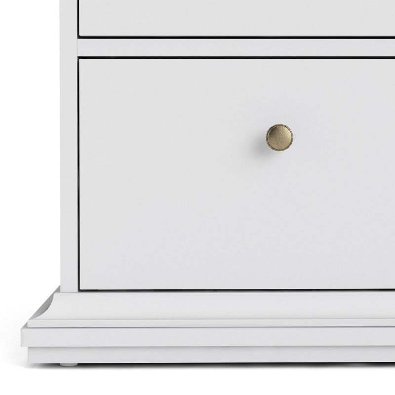 Thumbnail: Paris Chest of 6 Drawers in White and Oak
