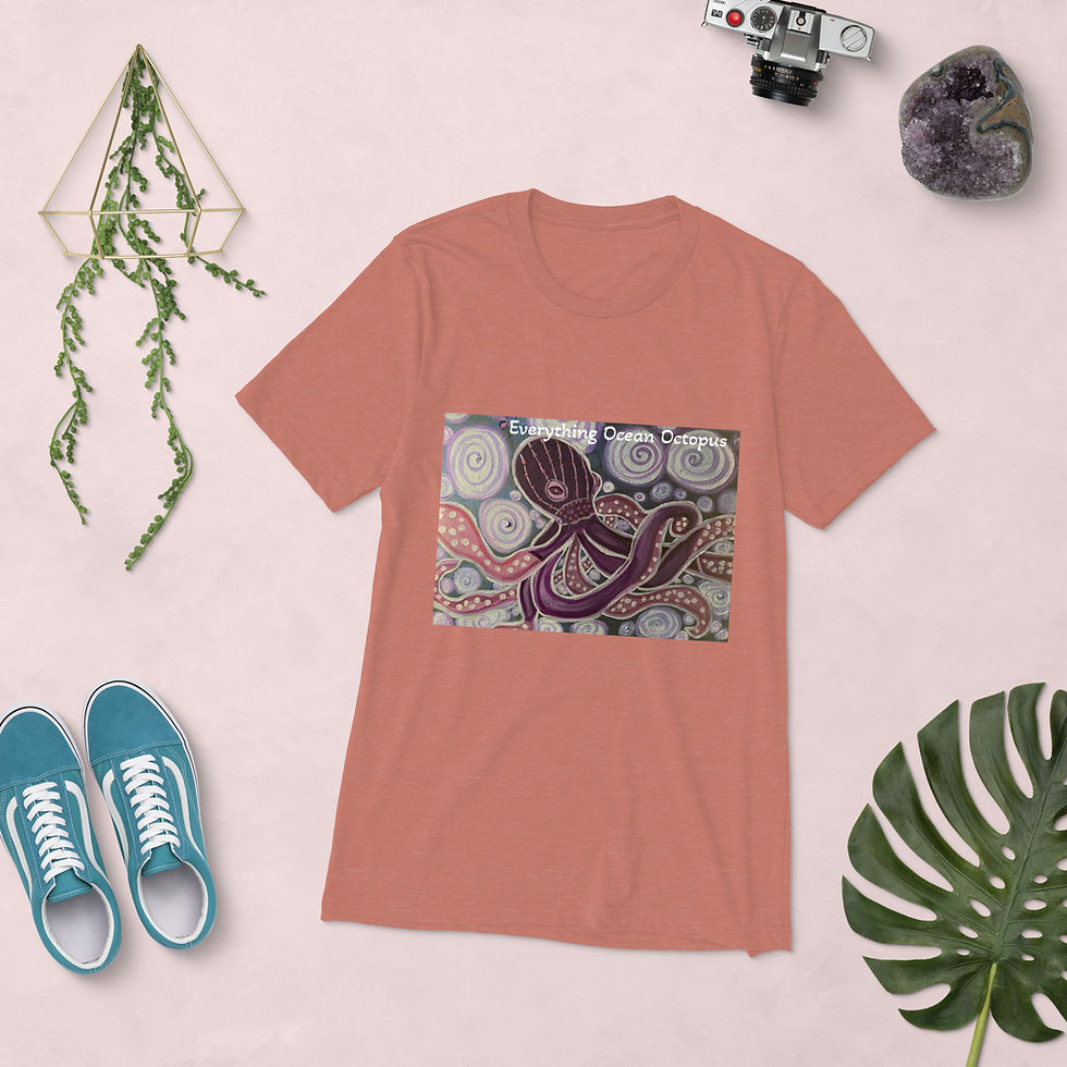 Everything Ocean Octopus Short sleeve t-shirt