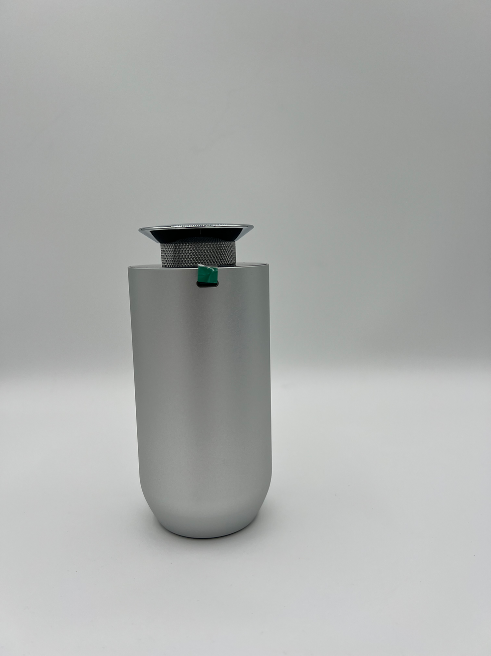 Thumbnail: silver aluminum car diffuser front view