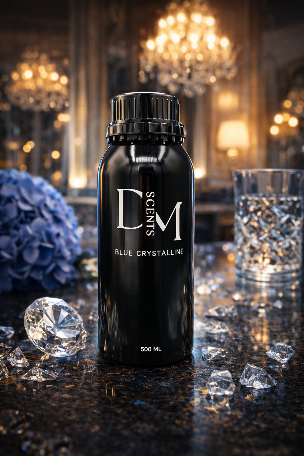 Thumbnail: Blue Crystalline Diffuser Oil | Luxury Hotel-Inspired Scent