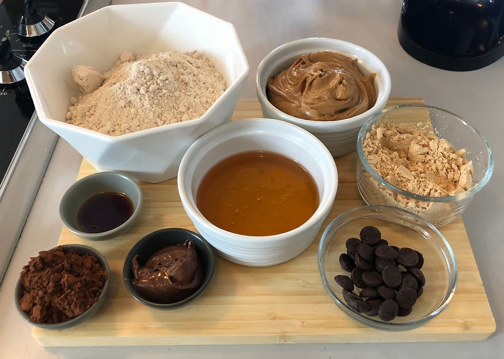 Ingredients you will need laid out.