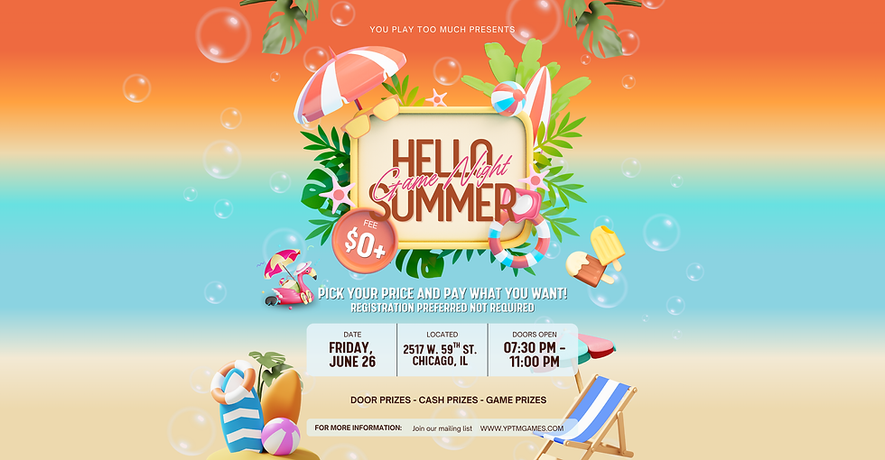 Hello Summer - Game Night