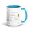 Thumbnail: Dreamers and Bloomers -Mug with Color Inside