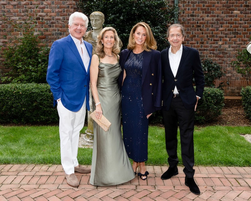 Amb. David Fischer, Simone Levinson, Jennifer Fischer, John Paulson