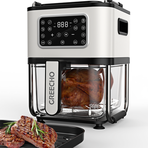 GREECHO Air Fryer and Frying Pan Combo Greecho