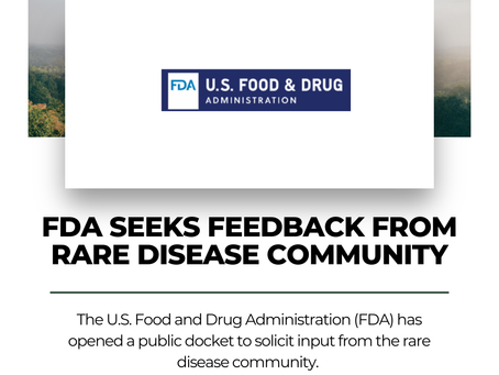 FDA Seeks Feedback from Rare Disease Community
