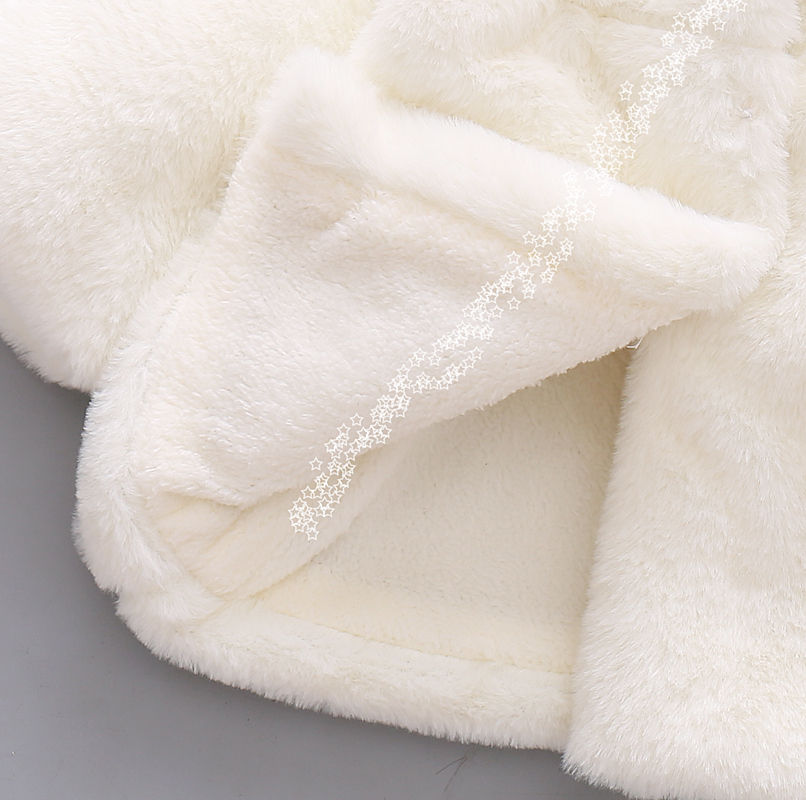 Thumbnail: Warm Rabbit Baby Hooded Jacket