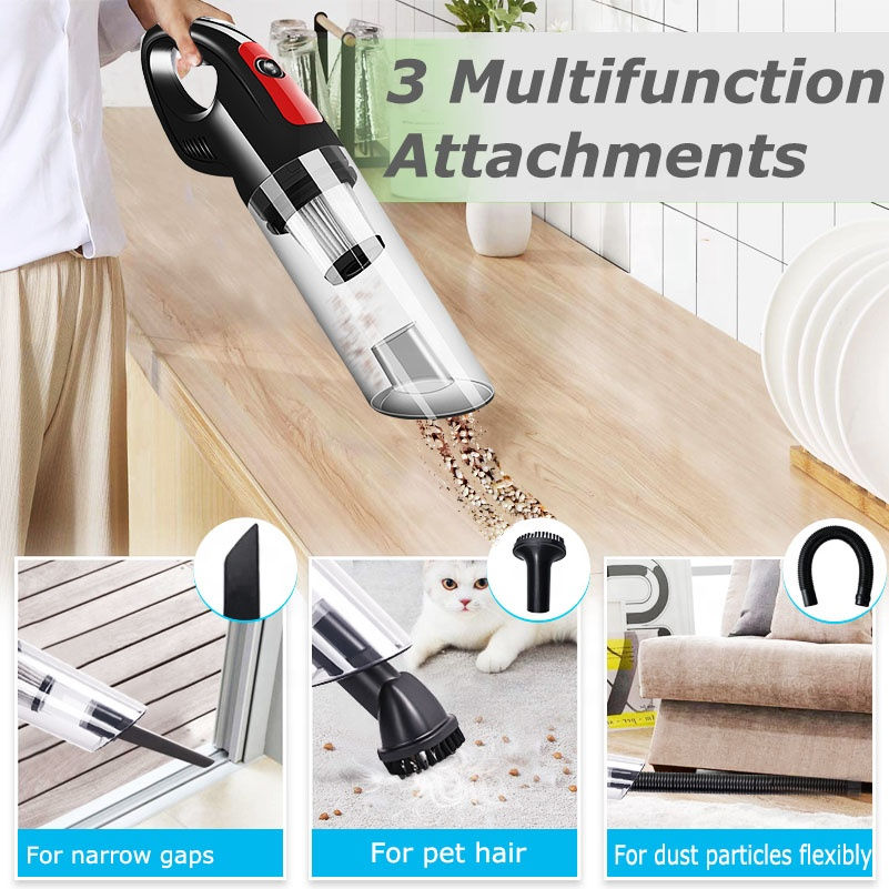 Thumbnail: andheld Wireless Vacuum Cleaner 8000 Wet/Dry Auto for Car Home Pet Hair