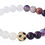 Thumbnail: Zircon Soccer Charm Beaded Bracelets