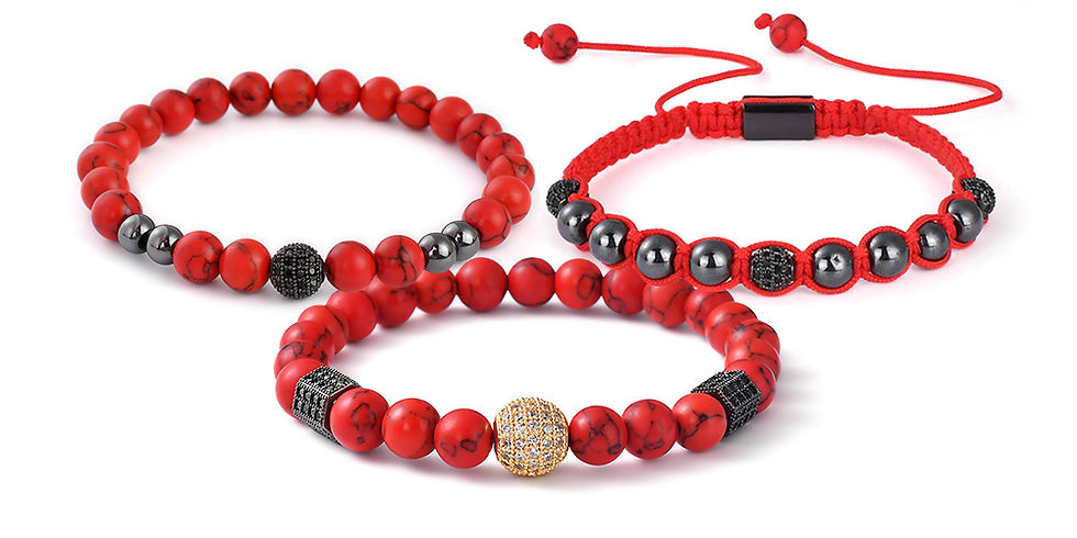 New Design Hematite Beaded Bracelet Man