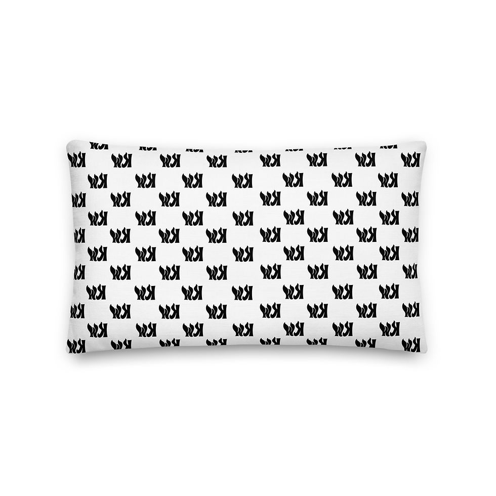 Thumbnail: OG WK Repetitive Print Premium Pillow
