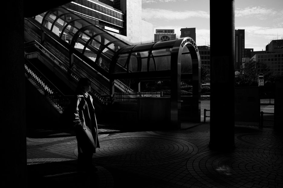 Girl in a Trench Coat