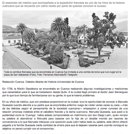 Cuenca en el siglo XVIII