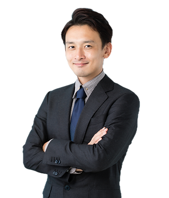 スーツを着た男性