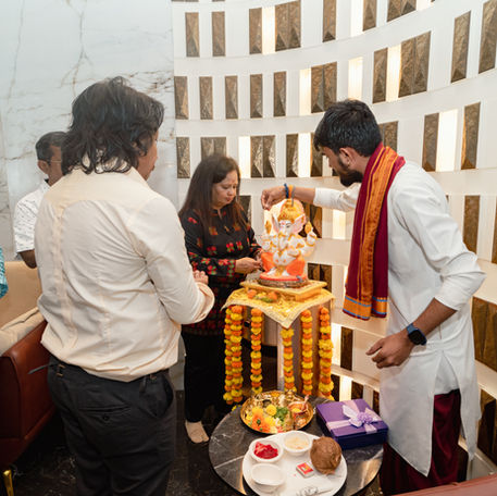 building handover party 