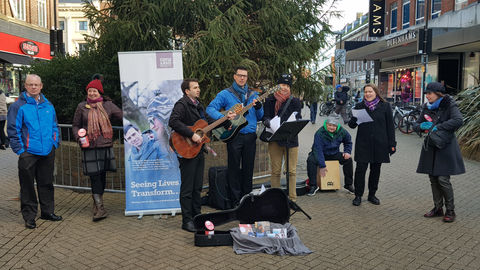 christmas carols in bedford town
