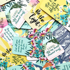 Scripture based fridge magnets, hanging tiles, bookmarks, 6x4 prints