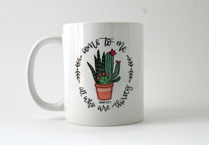 Thirsty Cactus Mug