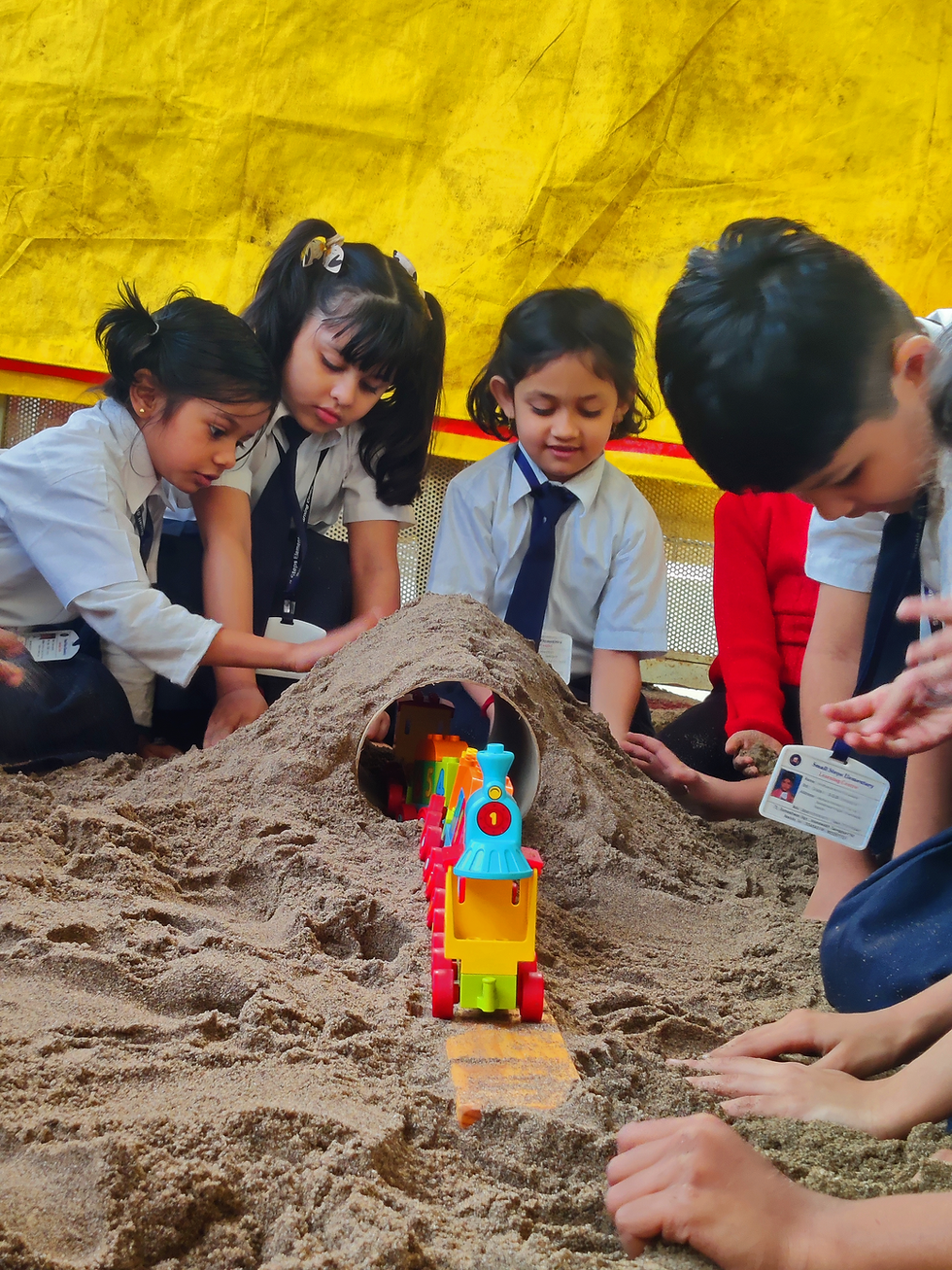 Elementary School sand play
