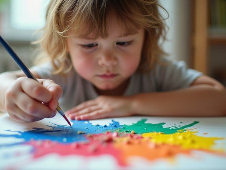 Art Classes for Shy Children: Building Confidence Through Art for Shy Kids