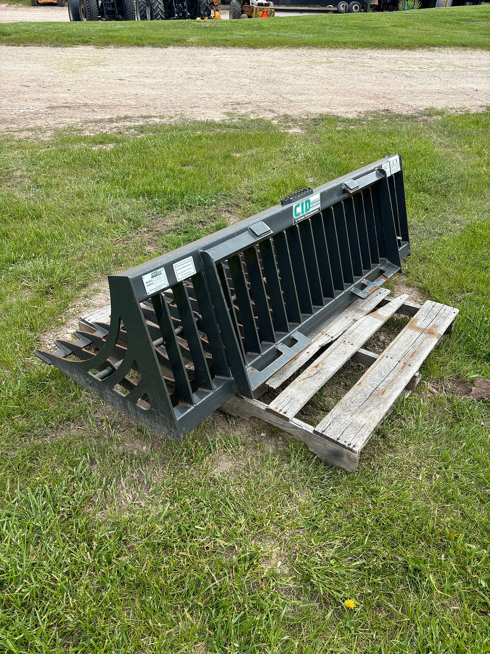 2022 CID Compact Tractor Rock Bucket 66" (17116)