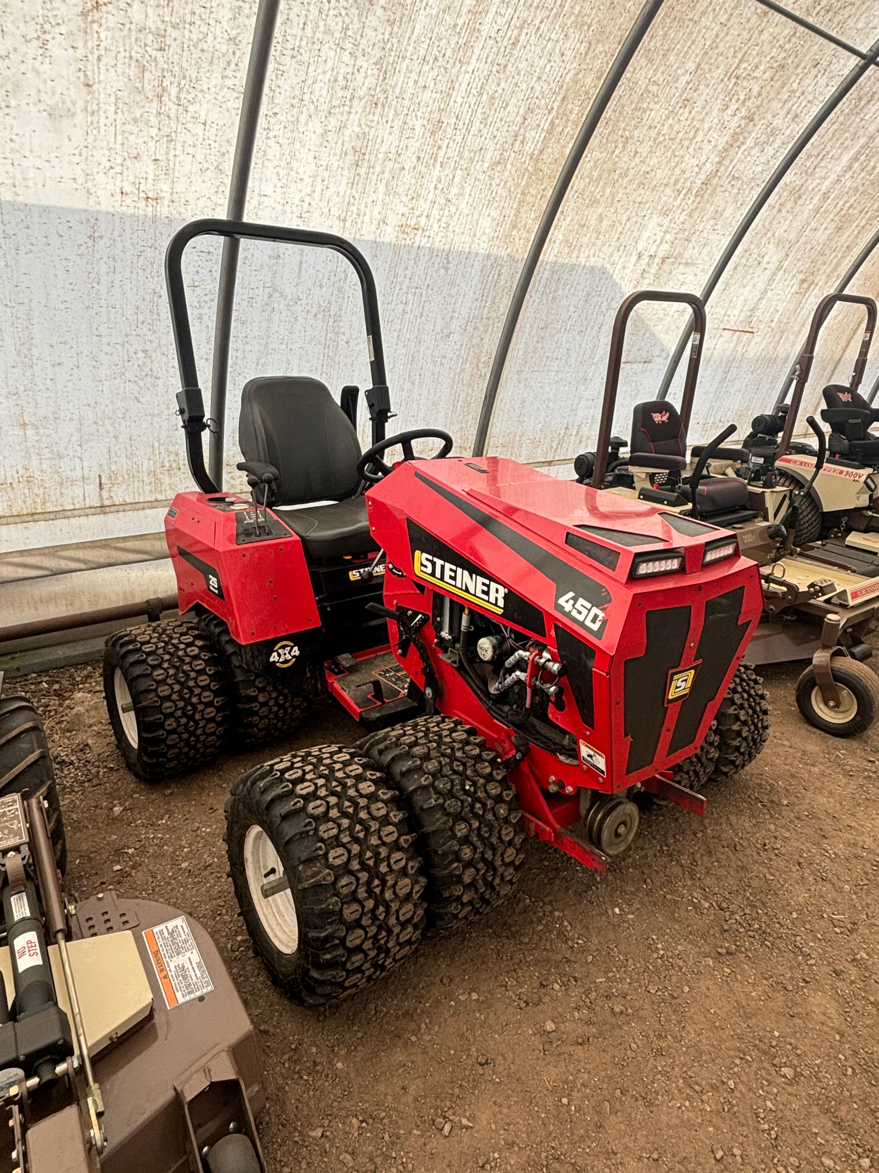 2024 Steiner 450 Articulating Tractor Kubota Diesel (18244)