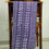 Thumbnail: Purple Dabu Handblock Print Saree pallu