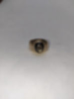 Thumbnail: 14k Yellow Gold/Black Star Sapphire Ring