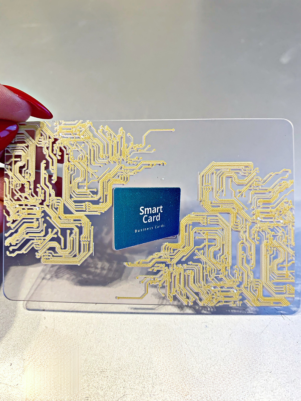 умна визитка smart card