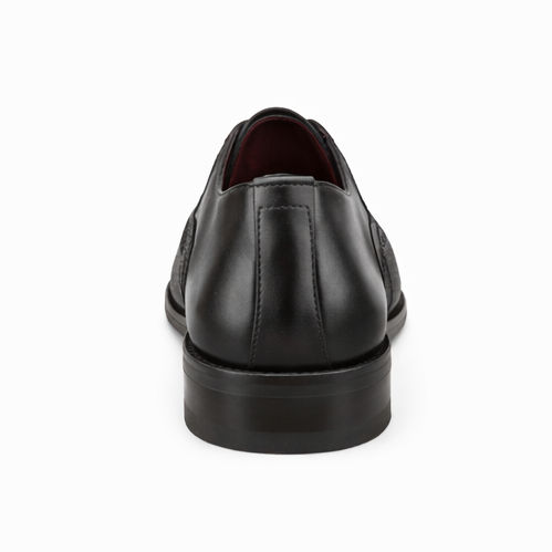 Thumbnail: Black Leather Brogue Derby