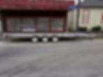 6.1m x2.45 Flat deck semi tip