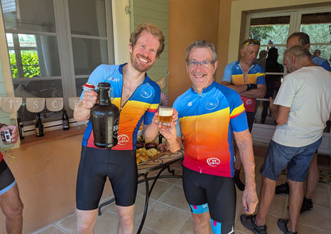 Sortie Cyclos Nyonsais et 70 ans de Jacques