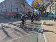 Sortie Cyclos Nyonsais (Nyons-Richerenches) Environ 25 au départ, 2 groupes dont 18 cyclos pour le groupe 2