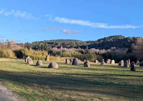 Sortie club (Vers Cairanne) du samedi avancée à vendredi pour cause d'AG demain ! 17 cyclos au départ - Groupe 1 (12) et groupe 2 (5)