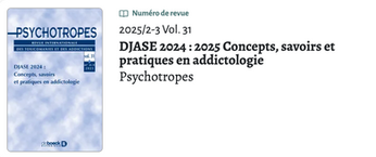 Numéro spécial DJASE 2024 dans la revue Psychotropes
