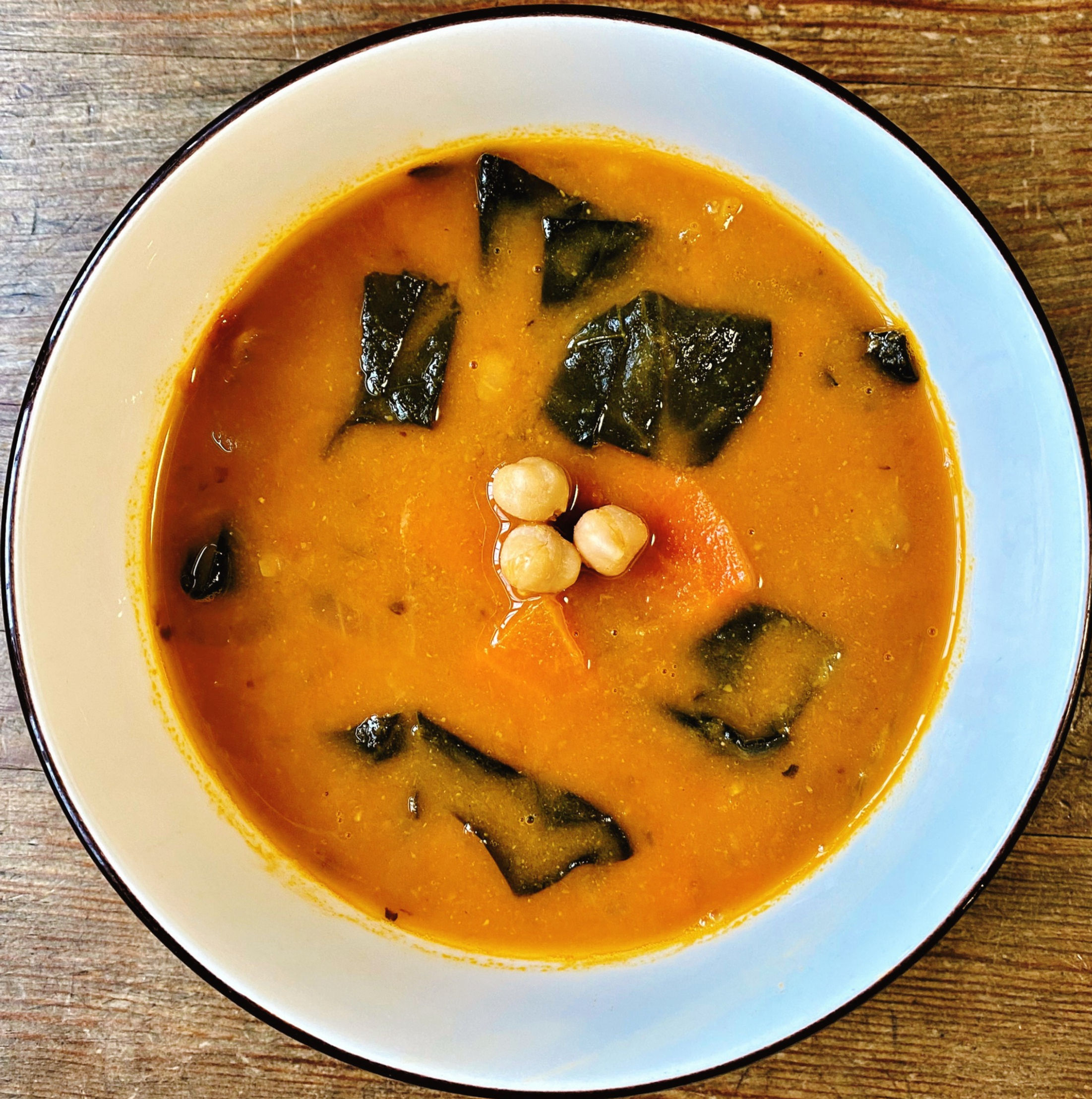 Chickpea and Spinach Soup