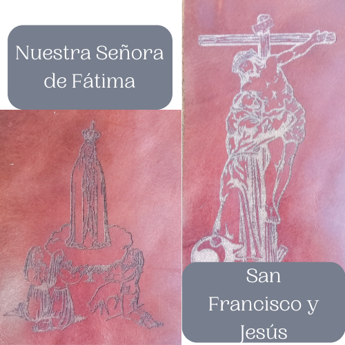 Thumbnail: Español-Latino 1962 Funda de Misal de Cuero Católico Romano Azul Mariano