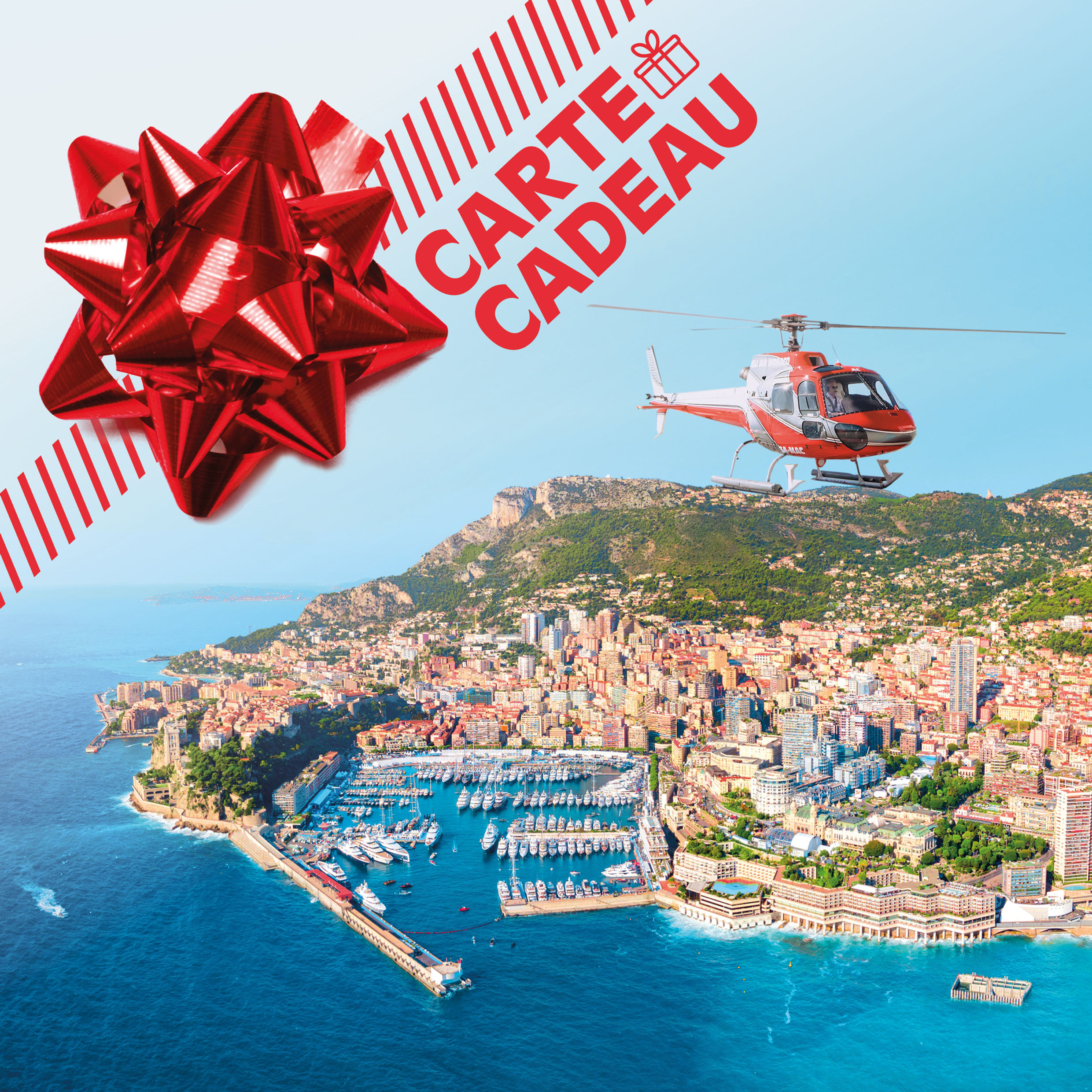 Carte cadeau Vol Panoramique 20 minutes Monaco