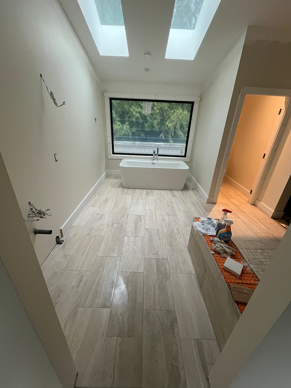 Bathroom Shower West Saanich